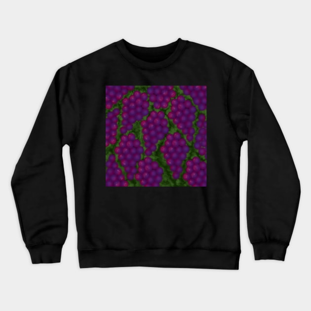 Bunches of Grapes Crewneck Sweatshirt by RavenRarities